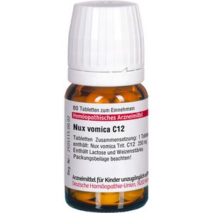 NUX VOMICA C 12 Tabletten