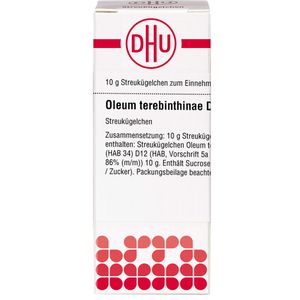 Oleum Terebinthinae D 12 Globuli 10 g