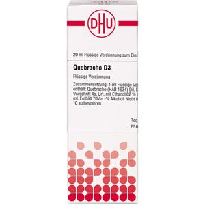 Quebracho D 3 Dilution 20 ml