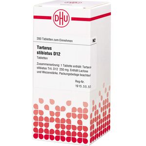 TARTARUS STIBIATUS D 12 Tabletten