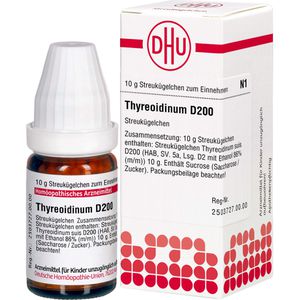 THYREOIDINUM D 200 Globuli