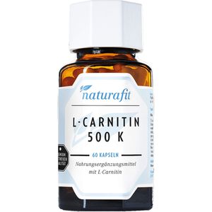 Naturafit L-Carnitin 500 K Kapseln 60 St
