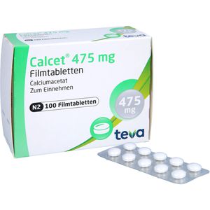 CALCET 475 mg Filmtabletten