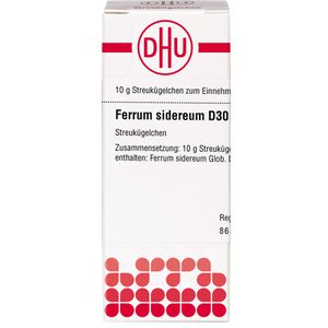 Ferrum Sidereum D 30 Globuli 10 g 10 g