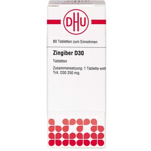 ZINGIBER D 30 Tabletten