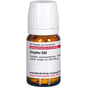 ZINGIBER D 30 Tabletten