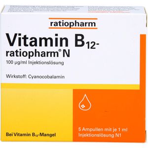 Vitamin B12-Ratiopharm N Ampullen 5 ml