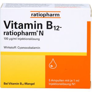 VITAMIN B12-RATIOPHARM N Ampullen