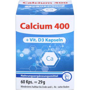 Calcium 400 Kapseln 60 St 60 St