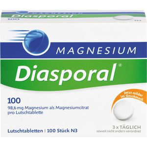 MAGNESIUM DIASPORAL 100 Lutschtabletten