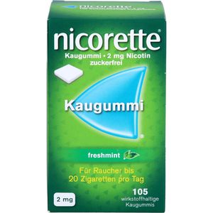 Nicorette Kaugummi 2 mg freshmint 105 St