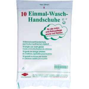 WASCHHANDSCHUHE Einmal