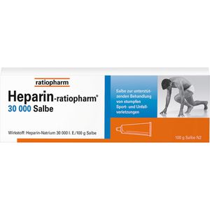 Heparin-Ratiopharm 30.000 Salbe 100 g 100 g