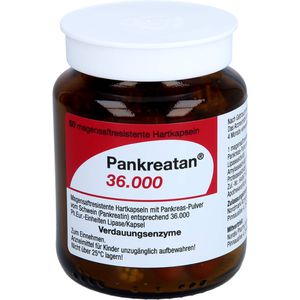 PANKREATAN 36.000 magensaftresistente Hartkapseln