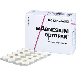 Magnesium Optopan Kapseln 100 Pcs Arzneiprivat