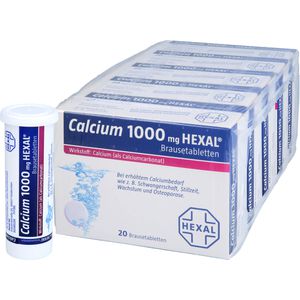 CALCIUM 1000 HEXAL Brausetabletten