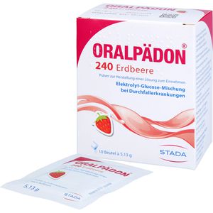 ORALPÄDON 240 Erdbeere Btl. Pulver