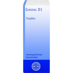 Ginseng Urtinktur D 1 Hanosan 50 ml 50 ml