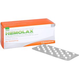 HEMOLAX 5 mg magensaftresistente überzogene Tabl.