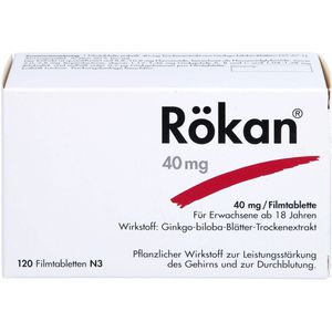 Rökan 40 mg Filmtabletten 120 St 120 St