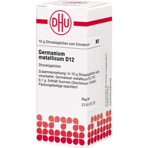 Germanium Metallicum D 12 Globuli 10 g