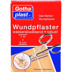 GOTHAPLAST Wundpfl.robust 6 cmx 1 m wasserabweis.