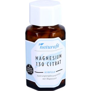 NATURAFIT Magnesium 130 Citr Kapseln