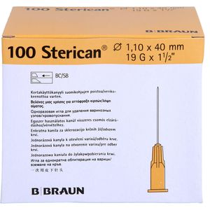 STERICAN Kanülen 19 Gx1 1/2 1,1x40 mm SB