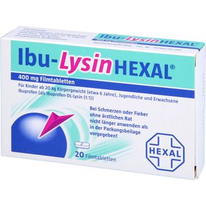 Ibu-Lysinhexal Filmtabletten 20 St