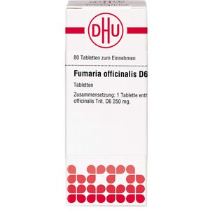 Fumaria Officinalis D 6 Tabletten 80 St 80 St