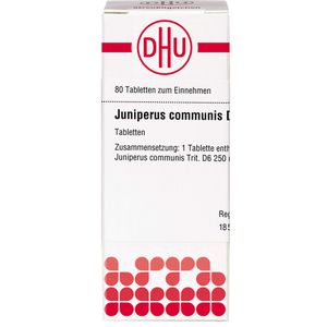 JUNIPERUS COMMUNIS D 6 Tabletten