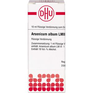 Arsenicum Album Lm Iii Dilution 10 ml 10 ml