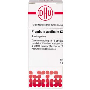 PLUMBUM ACETICUM C 30 Globuli