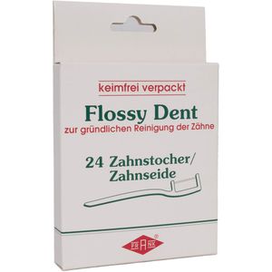 FLOSSY DENT Zahnseide/Zahnstocher
