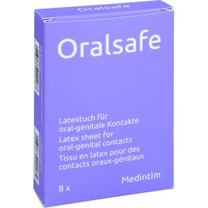 ORAL SAFE Latexschutztuch Vanille