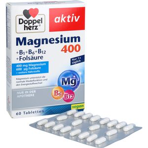 DOPPELHERZ Magnesium 400 mg Tabletten