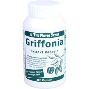 Griffonia 5-Htp 100 mg vegetarische Kapseln 200 St