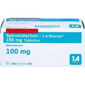 SPIRONOLACTON-1A Pharma 100 mg Tabletten