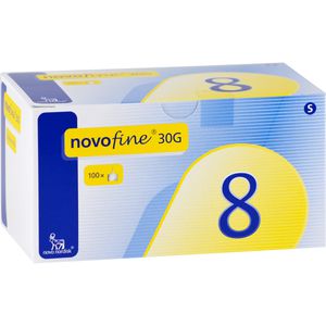 NOVOFINE Nadeln 30 G 8 mm