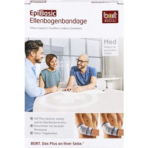 BORT EpiBasic Bandage S silber
