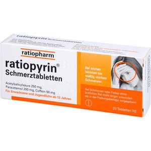 Ratiopyrin Schmerztabletten 20 St
