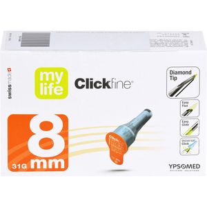 MYLIFE Clickfine Pen-Nadeln 8 mm CPC