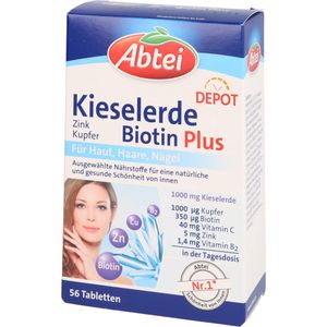 ABTEI Kieselerde Plus Biotin Depot Tabletten