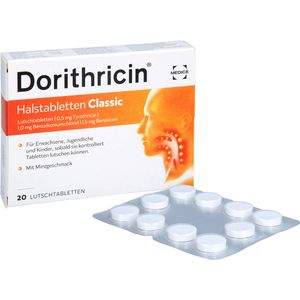 DORITHRICIN keelpastilles Klassiek