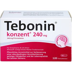     TEBONIN konzent 240 mg Filmtabletten
