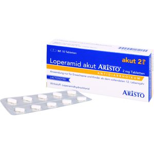 LOPERAMID akut Aristo 2 mg Tabletten