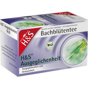 H&S Bachblüten Ausgeglichenheits-Tee Filterbeutel BIO