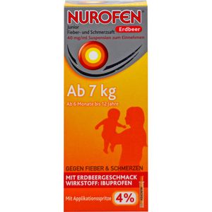 NUROFEN Junior Fieber-u.Schmerzsaft Erdbe.40 mg/ml 100 ml - Frau - Apotheke am Ponzelar