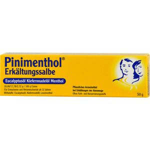 PINIMENTHOL Erkältungssalbe Eucal./Kiefern./Menth.