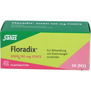 Floradix Eisen 100 mg forte Filmtabletten 50 St 50 St